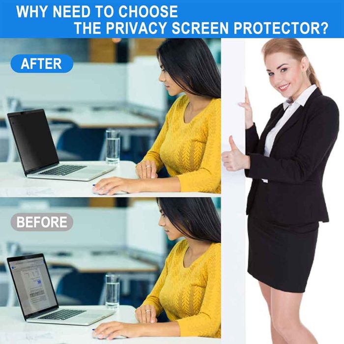 MacBook Air M1 A2337 Privacy Screen Protector 4 Premium Privacy Screen Protector For MacBook Air A1932, A2179, A2337 M1 13.3 Inch 2018, 2019 2020 Release