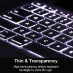 transparent keyboard cover macbook air m2 15.3 inch