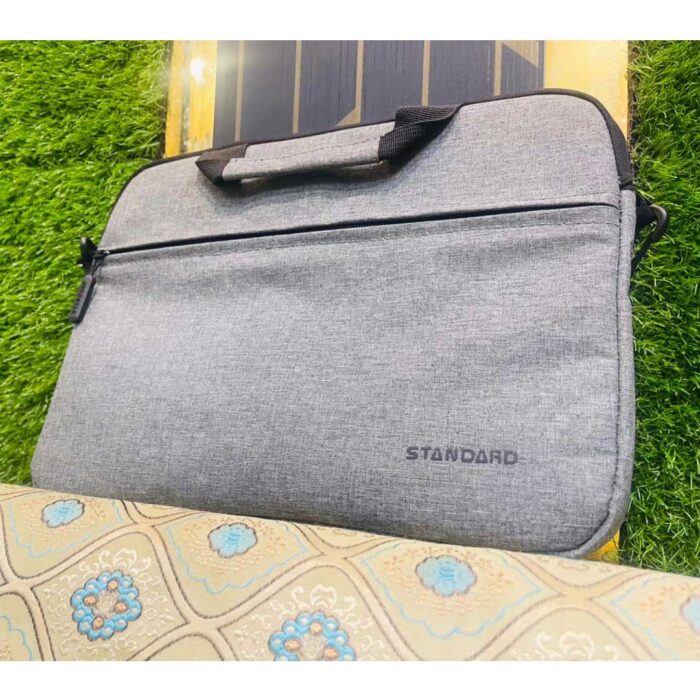 Standard Slim Bag For 13 14 15 inch laptops 3 Standard Slim Bag For 13, 14, and 15 inches Laptop - Black and Grey