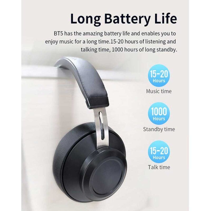 Long battery life headset/headphone