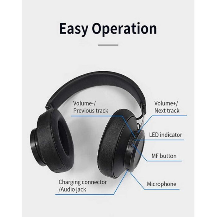 Easy to use bluetooth headphone
