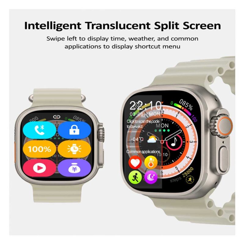 intelligent split screen smart watch