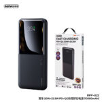 Fast charging remax power bank Black