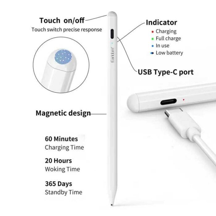 universal capacitive touch stylus