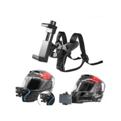 Motorcycle Helmet Mount for Mobile And GoPro