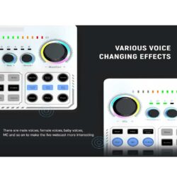 live webcast audio interface