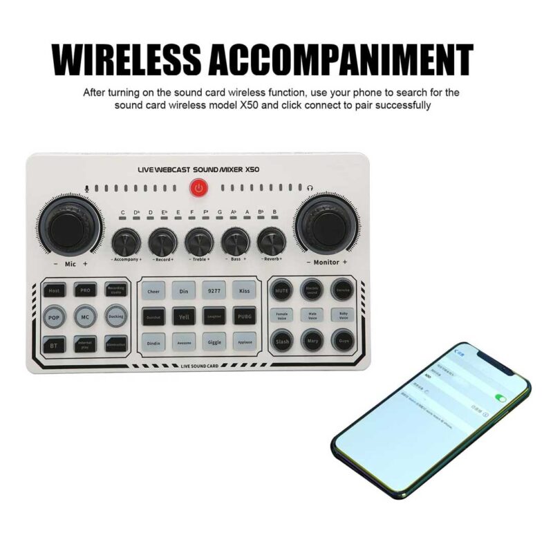Wireless Live Sound Card X50