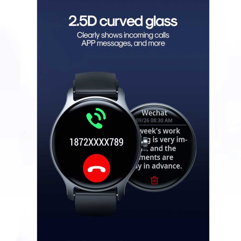 curved display joyroom smartwatch