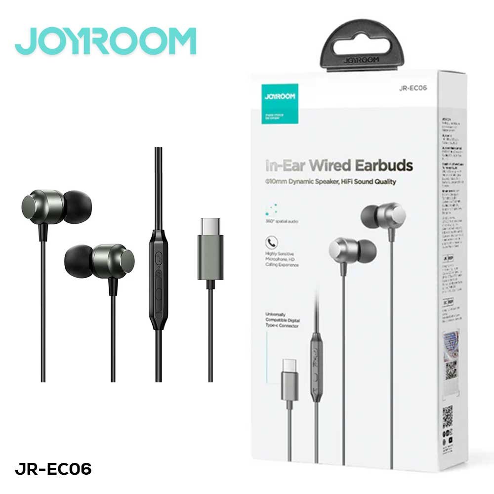 Buy JOYROOM EC06 TYPE-C Earphone at Big 35% Discount